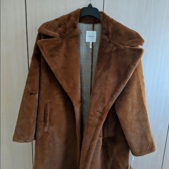 Avec Les Filles Teddy Bear Coat - Picture 5 of 5